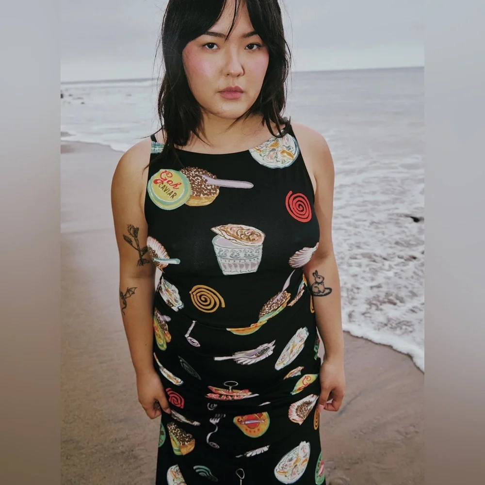 Lisa Says Gah Maya Dress Caviar Dreams Black - Picture 3 of 10